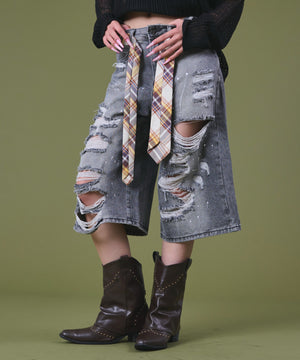 デニムブラック モデル：163cm S着用