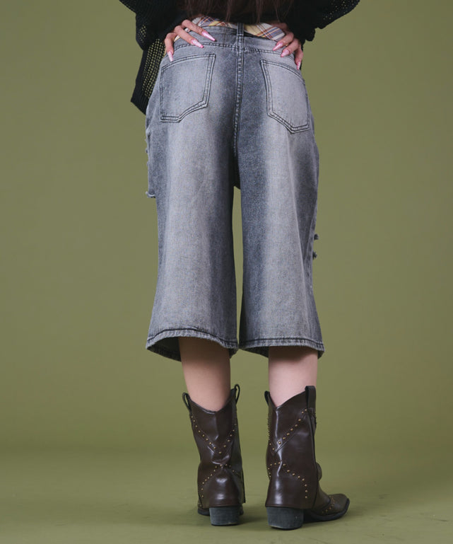 デニムブラック モデル：163cm S着用