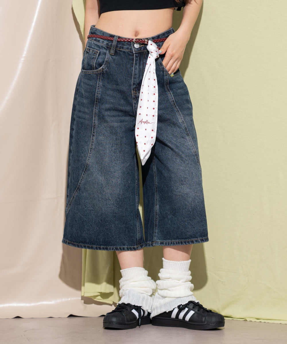 デニム中濃 モデル：160cm F着用