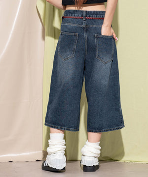 デニム中濃 モデル：160cm F着用