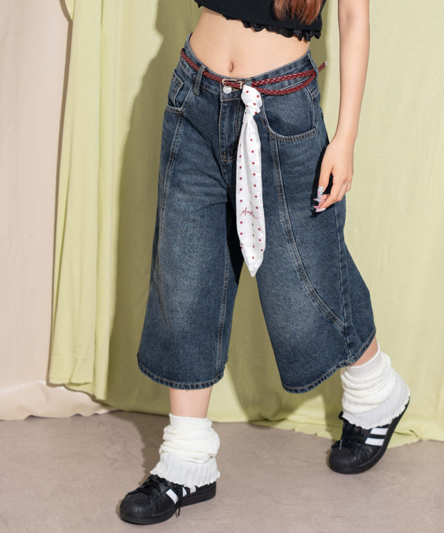 デニム中濃 モデル：160cm F着用