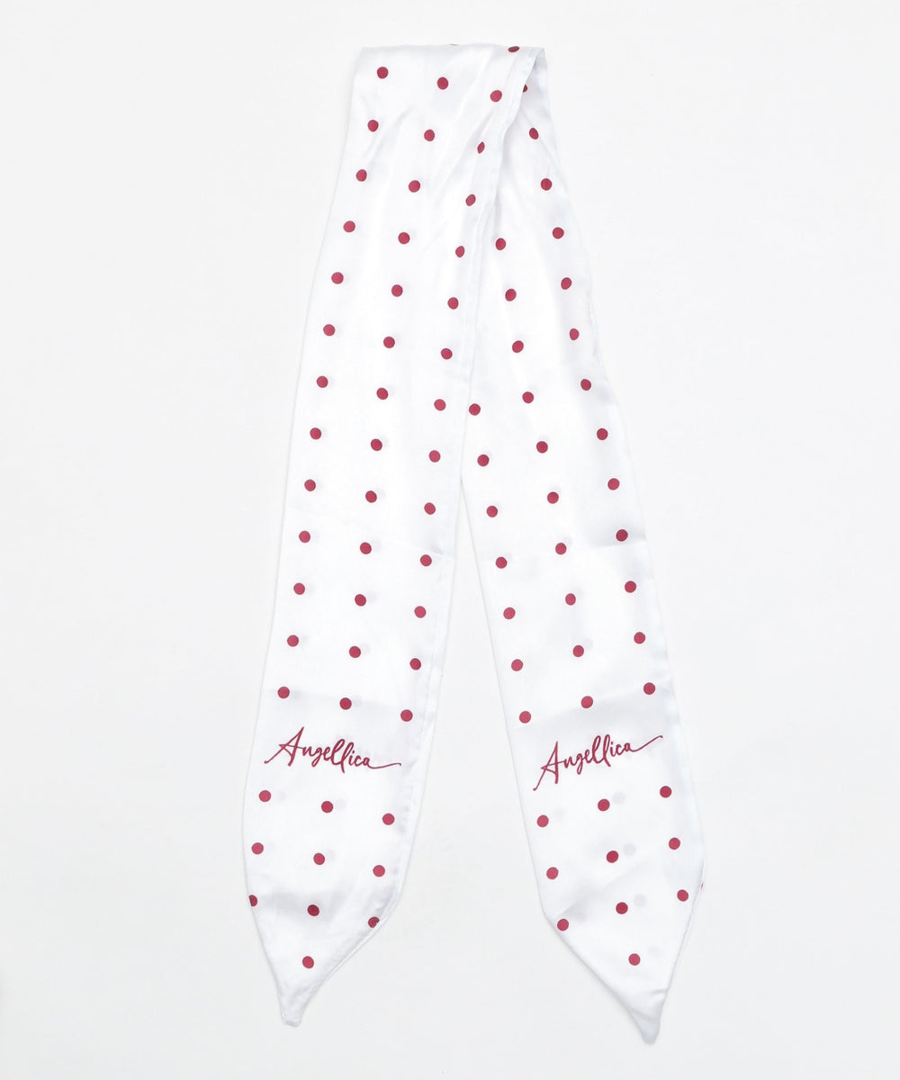 スカーフ付きワイドデニムハーフパンツ