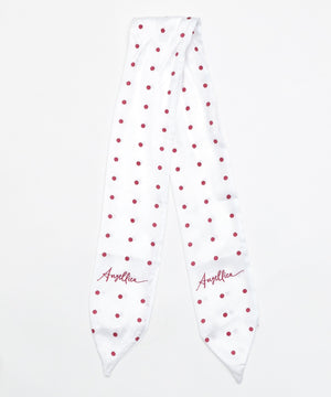 スカーフ付きワイドデニムハーフパンツ