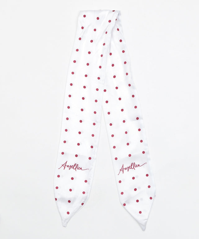 スカーフ付きワイドデニムハーフパンツ