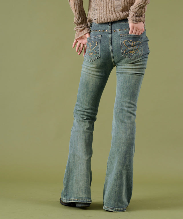 デニム中濃 モデル：160cm S着用