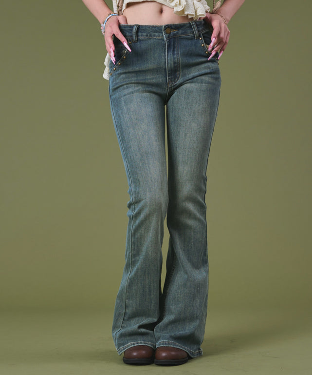 デニム淡 モデル：163cm S着用