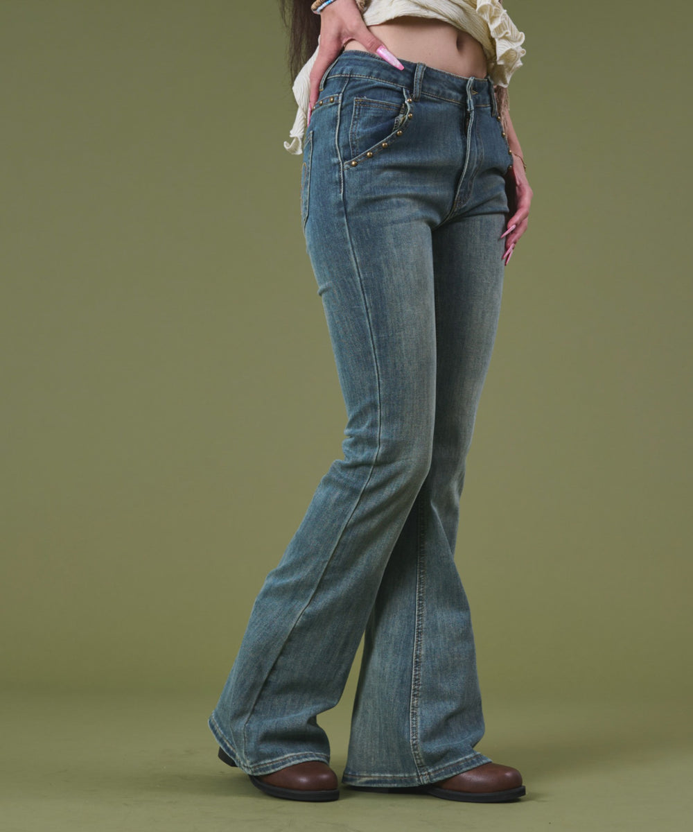 デニム淡 モデル：163cm S着用