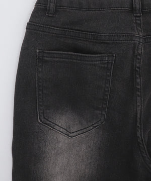 ブラストスタッズフレアデニム