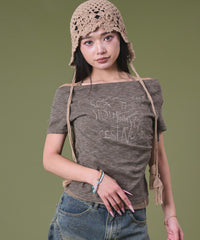 レタリングチョーカーT