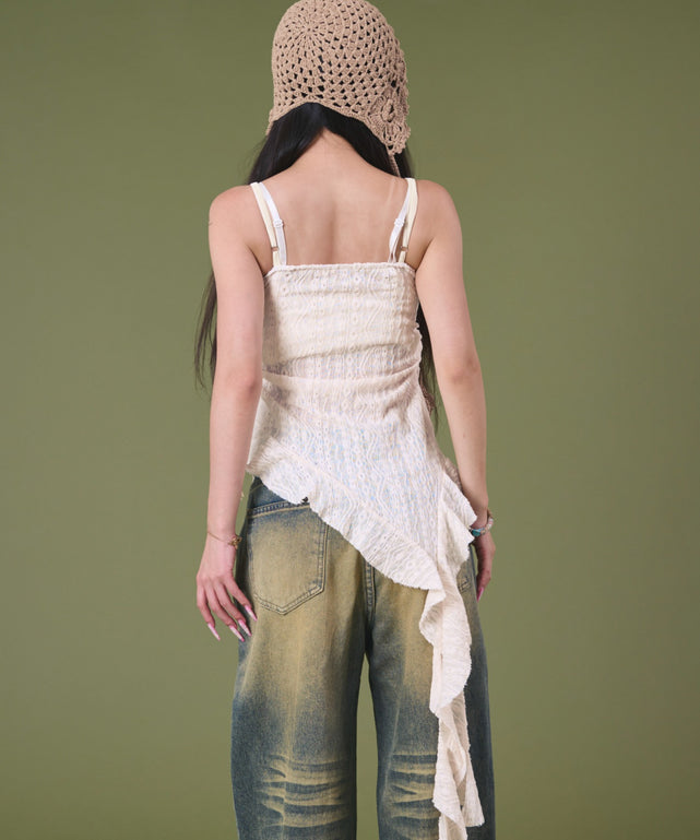 ホワイトアイボリー モデル：163cm F着用