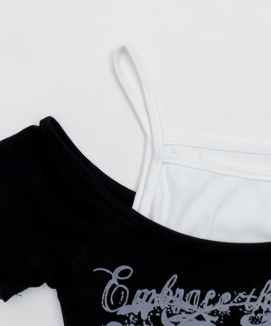 FレイヤードリリーロゴT