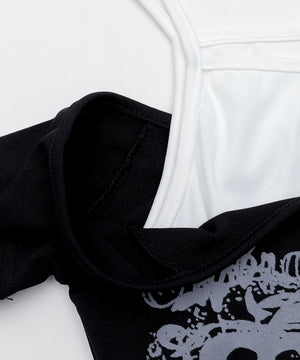 FレイヤードリリーロゴT