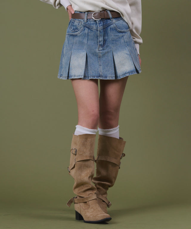 デニム淡 モデル：160cm S着用