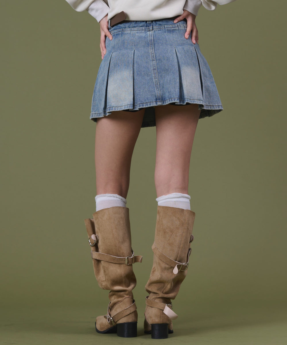 デニム淡 モデル：160cm S着用