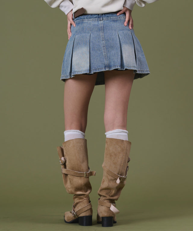 デニム淡 モデル：160cm S着用