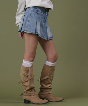 デニム淡 モデル：160cm S着用