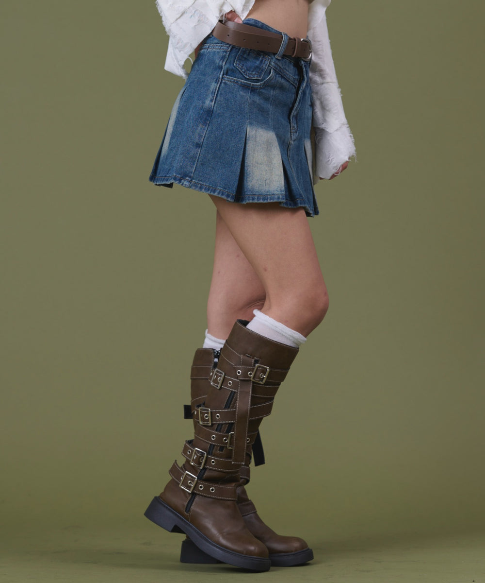 デニム中濃 モデル：160cm S着用