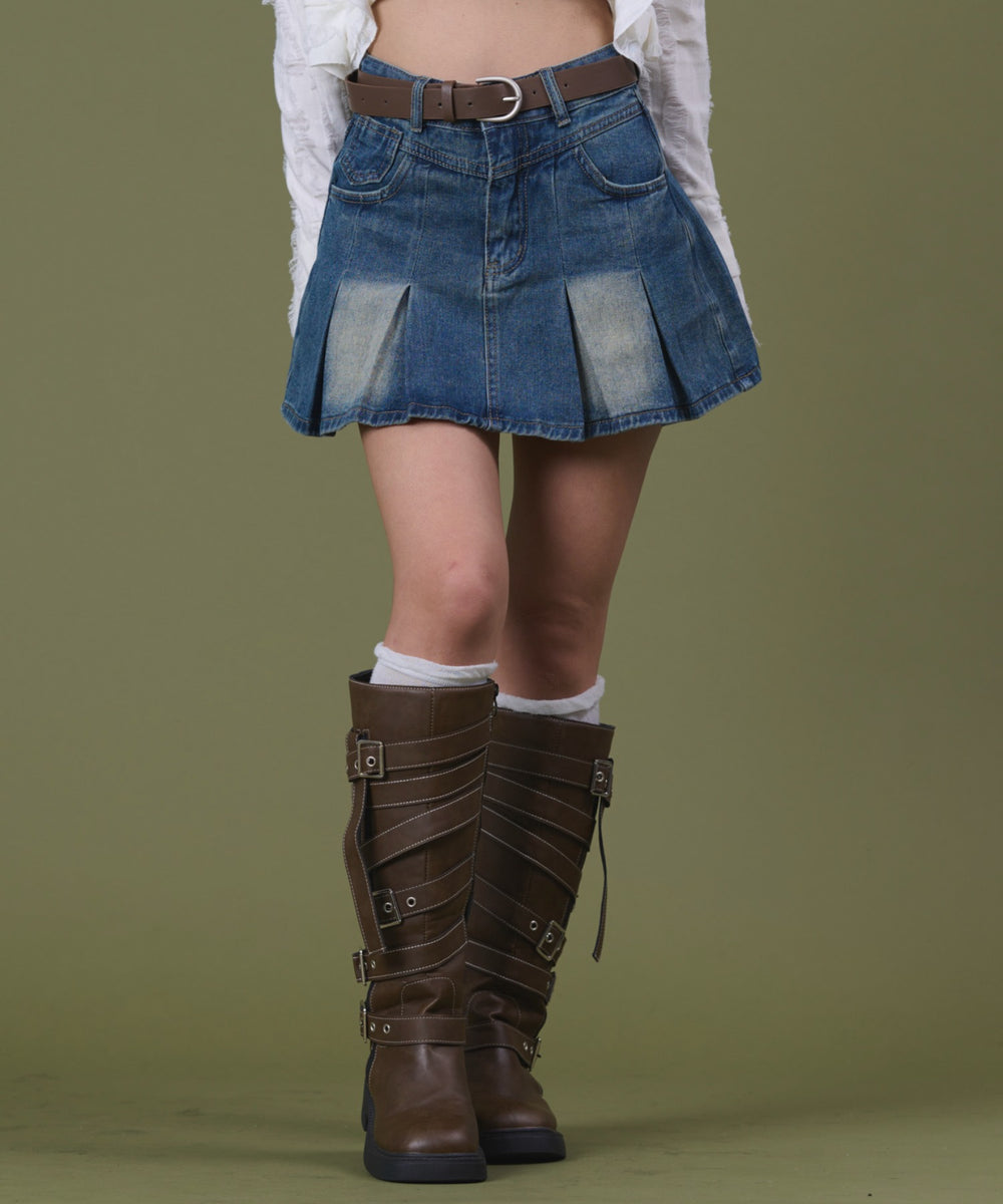 デニム中濃 モデル：160cm S着用