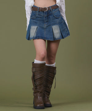 デニム中濃 モデル：160cm S着用