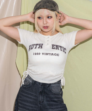 ホワイトアイボリー モデル：155cm F着用