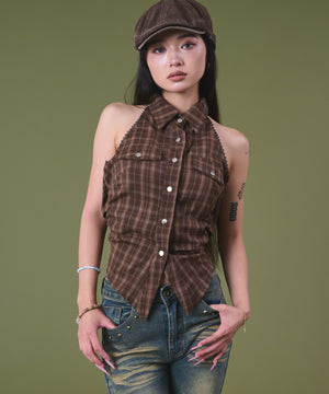 ブラウン モデル：163cm F着用