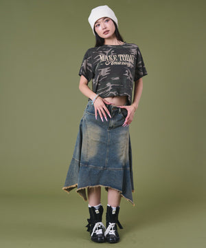 カーキ モデル：163cm F着用