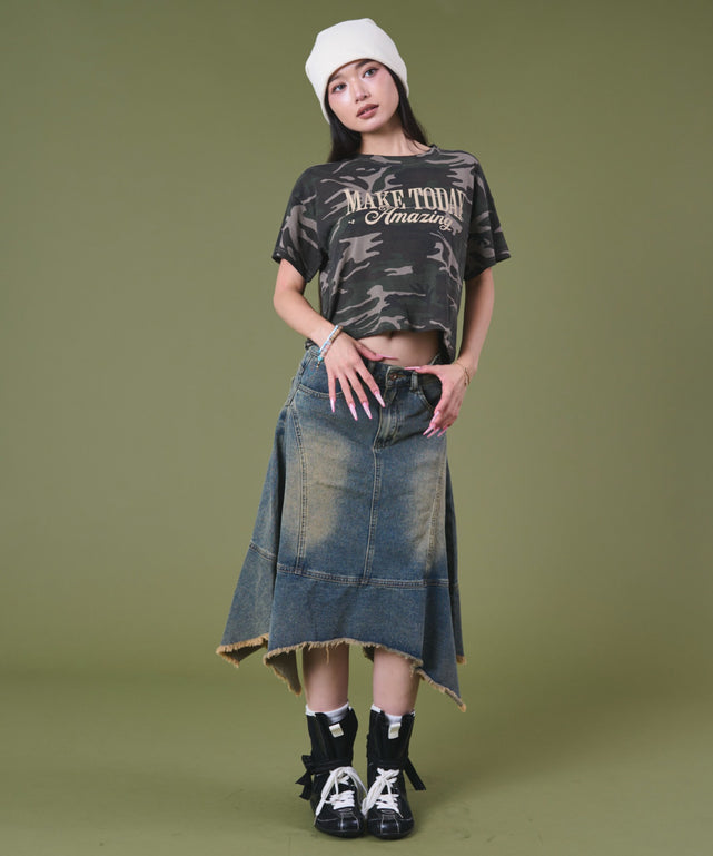 カーキ モデル：163cm F着用