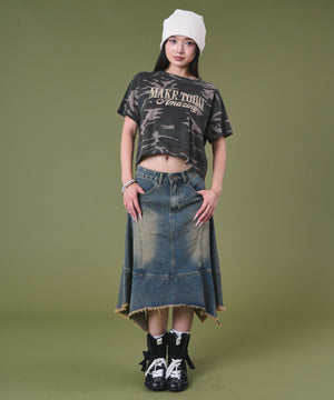 カーキ モデル：163cm F着用