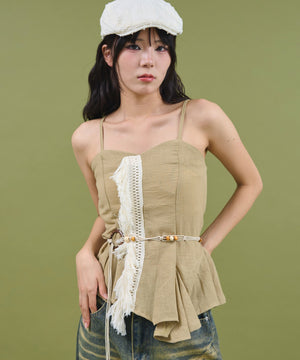 カーキ モデル：160cm F着用