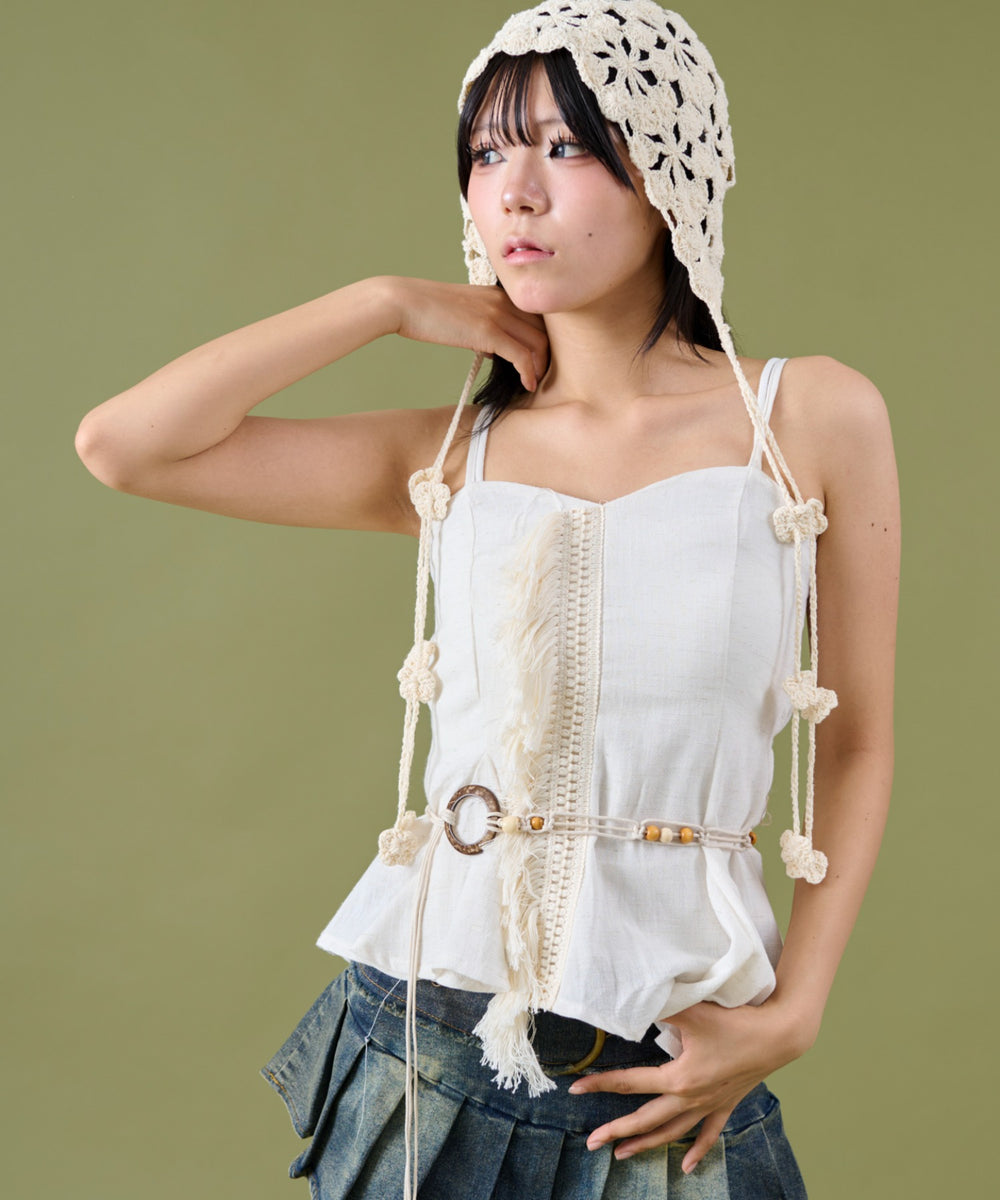 ホワイトアイボリー モデル：160cm F着用