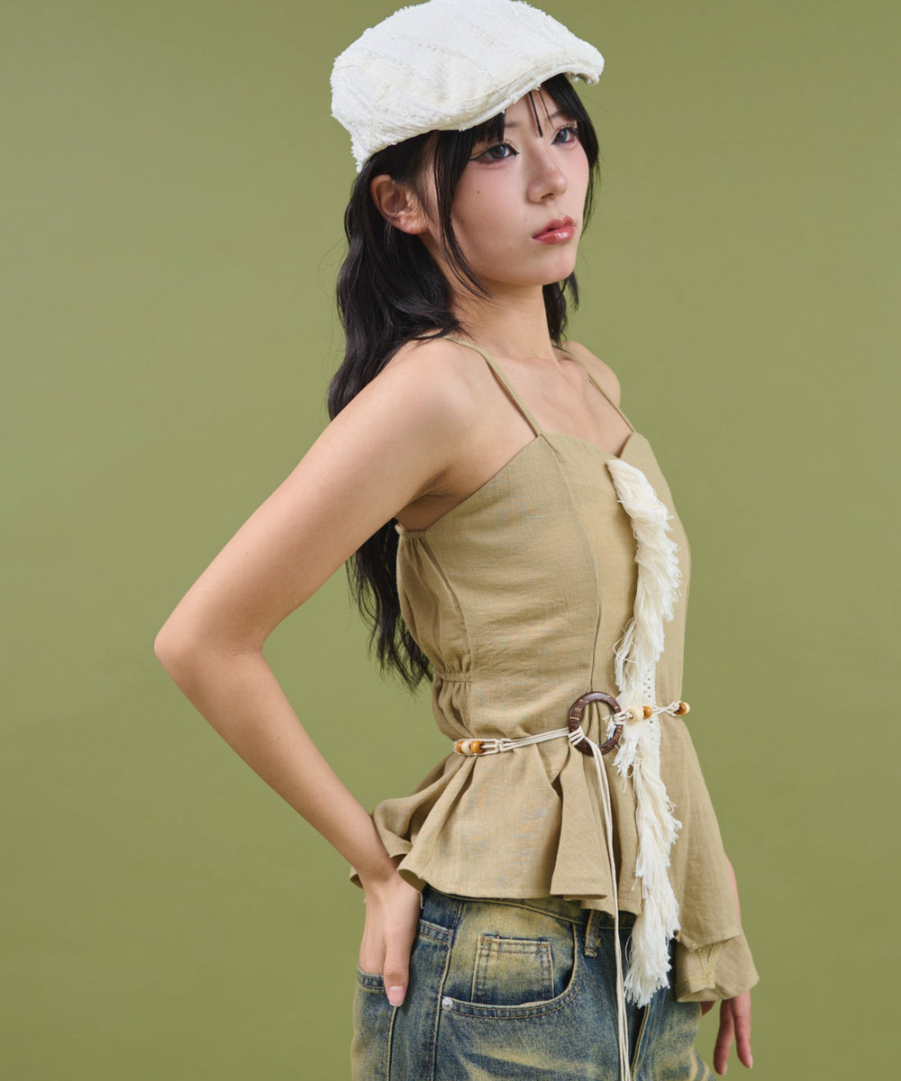 カーキ モデル：160cm F着用