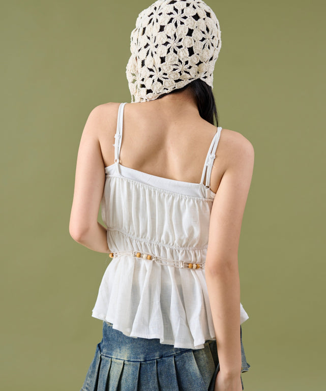 ホワイトアイボリー モデル：160cm F着用