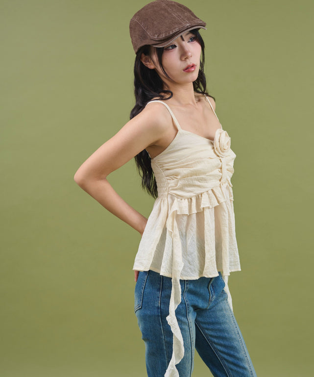 ベージュ モデル：160cm F着用