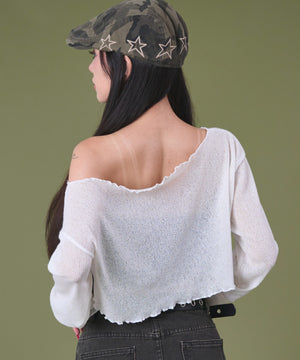 ホワイト モデル：163cm F着用