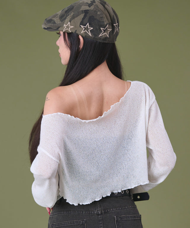 ホワイト モデル：163cm F着用