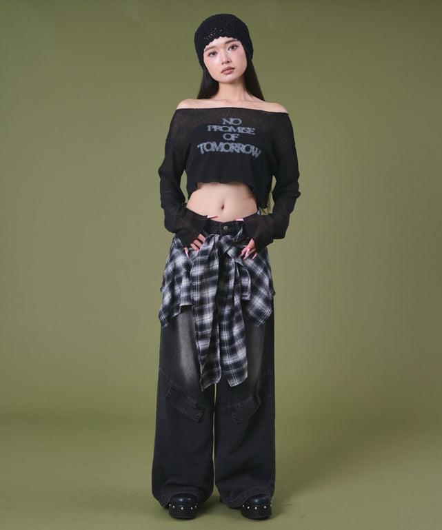 ブラック モデル：163cm F着用