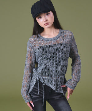 チャコール モデル：163cm F着用