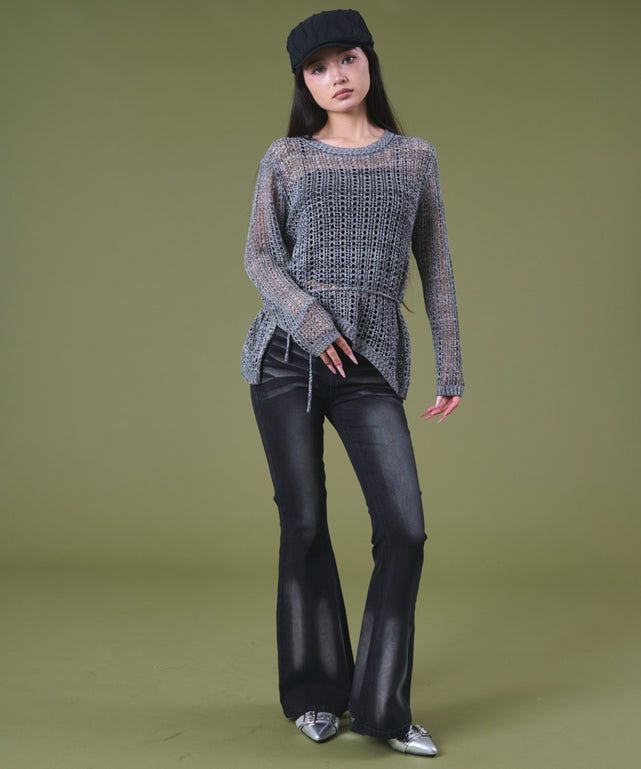 チャコール モデル：163cm F着用