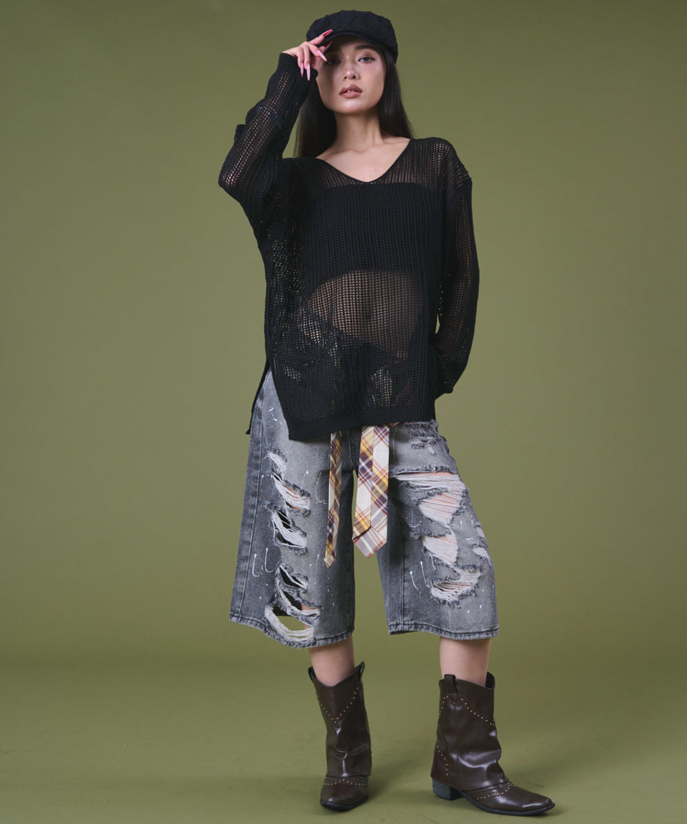 ブラック モデル：163cm F着用