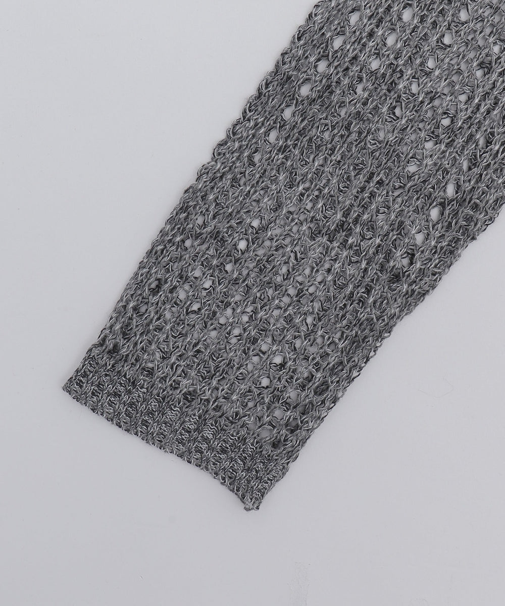 オーバーメッシュニットPO