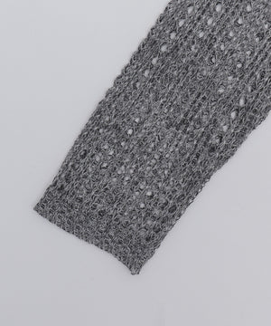 オーバーメッシュニットPO