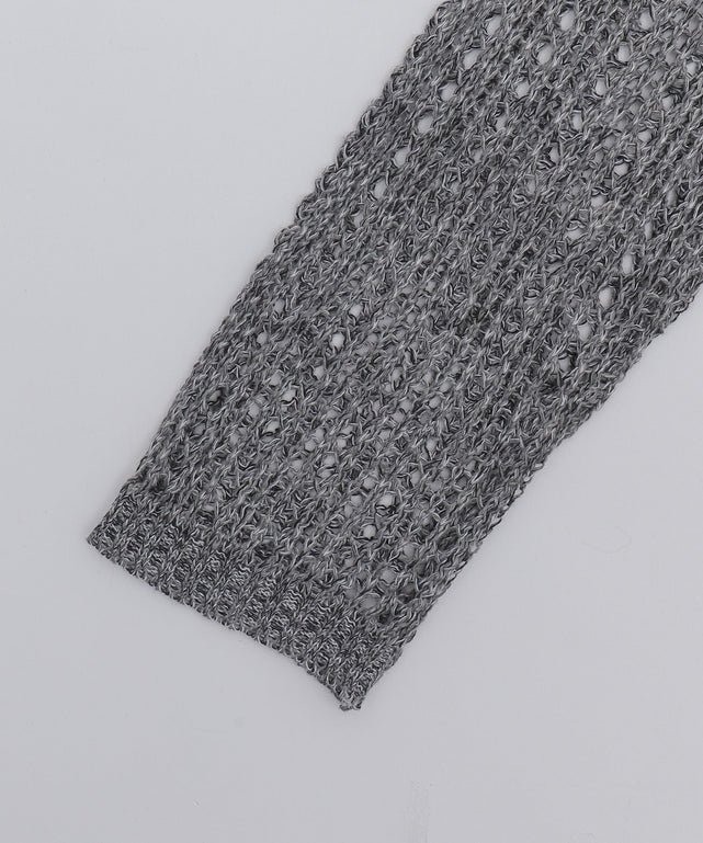 オーバーメッシュニットPO