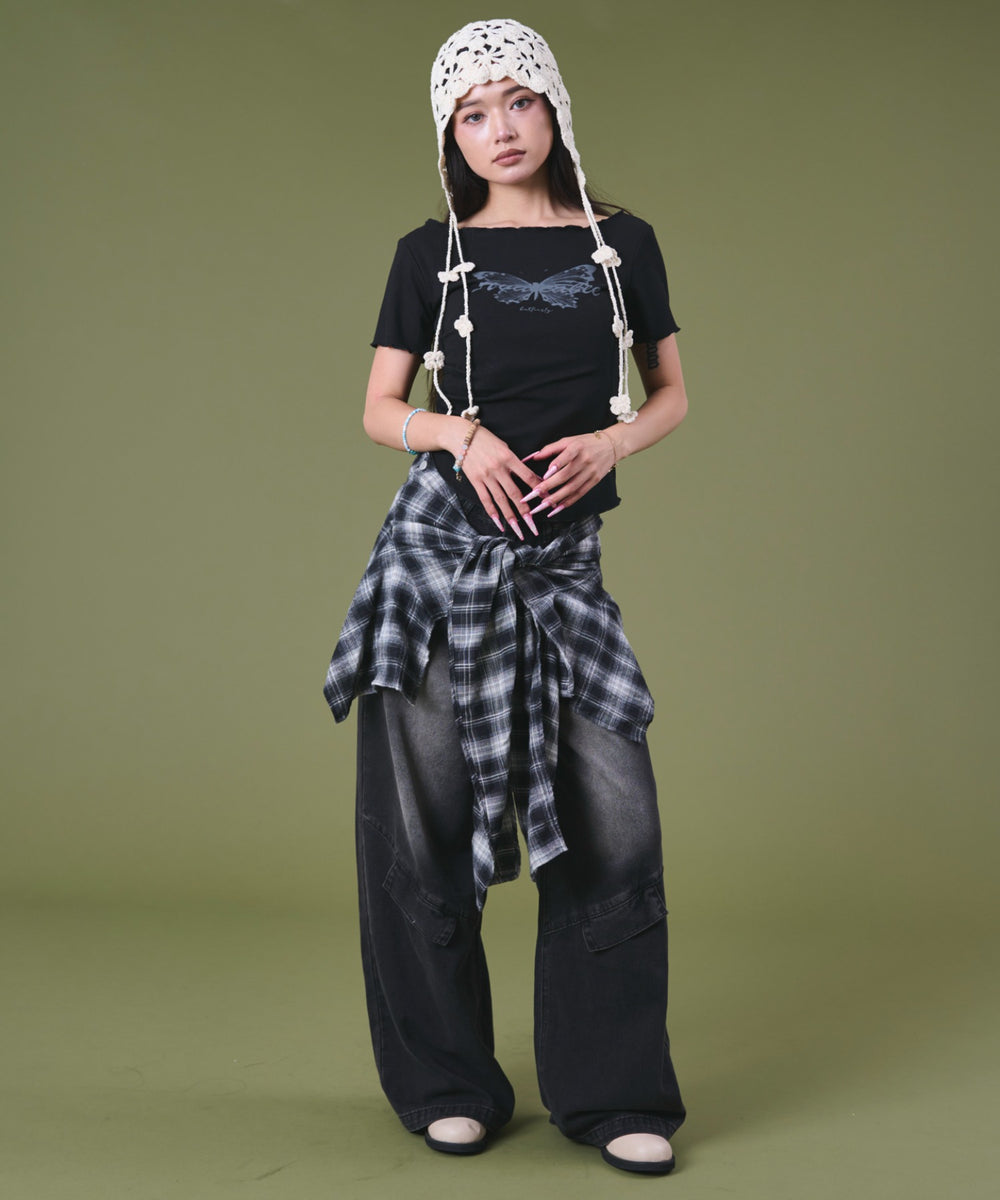 ブラック モデル：163cm F着用