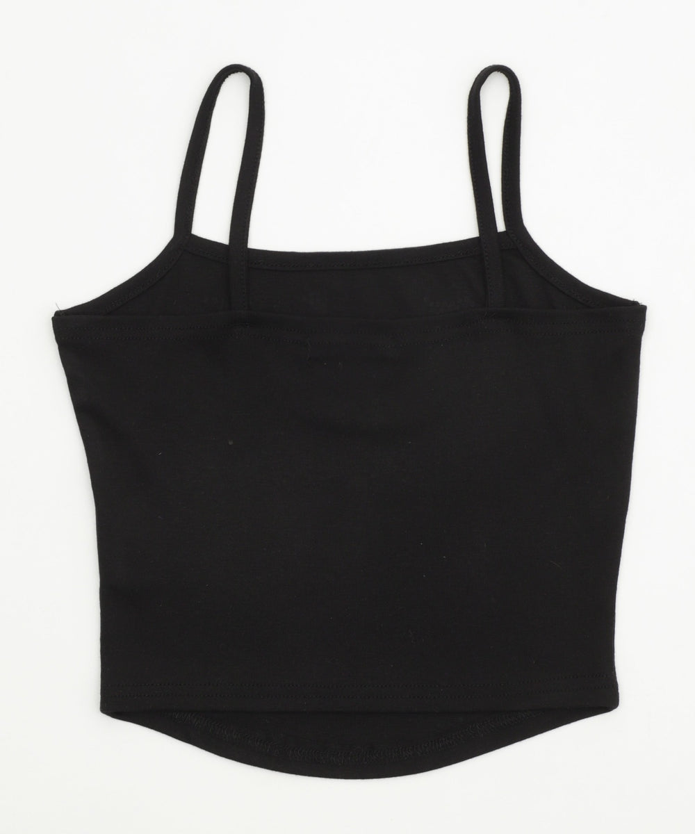 クロスロゴラインストーンキャミ