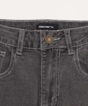 クロススタッズフレアデニム