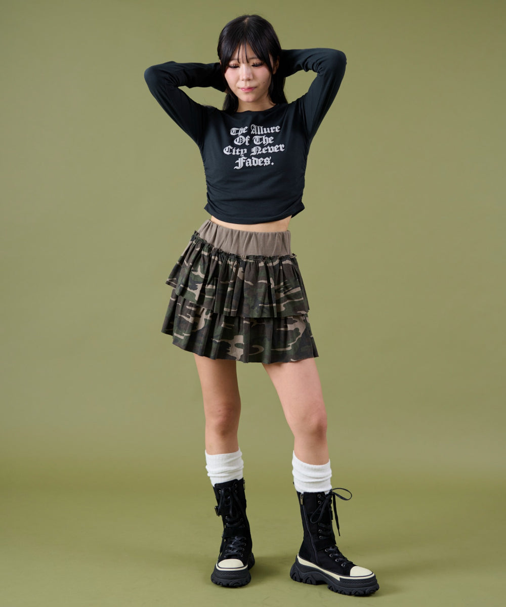 カーキ モデル：160cm F着用