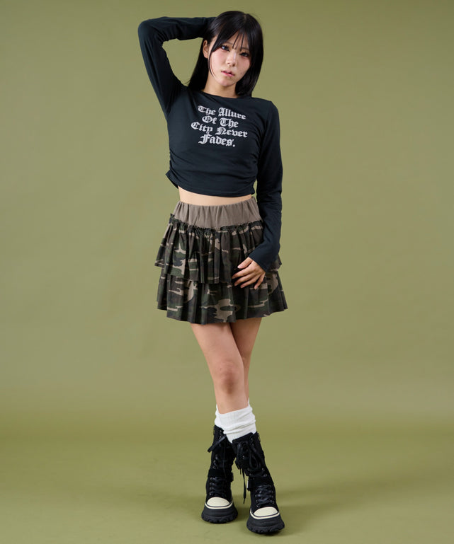 カーキ モデル：160cm F着用