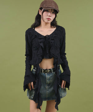 ブラック モデル：160cm F着用