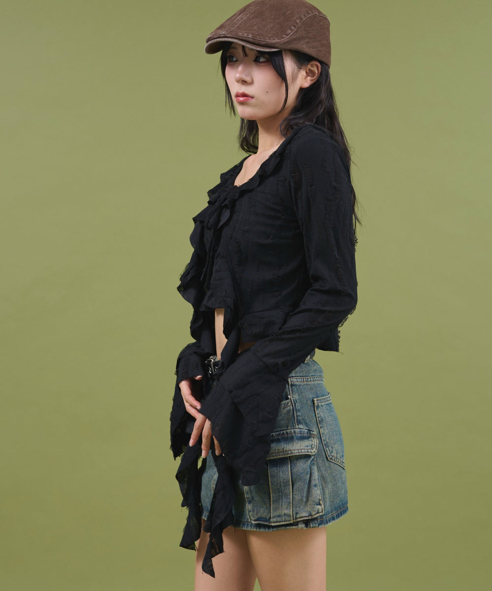 ブラック モデル：160cm F着用