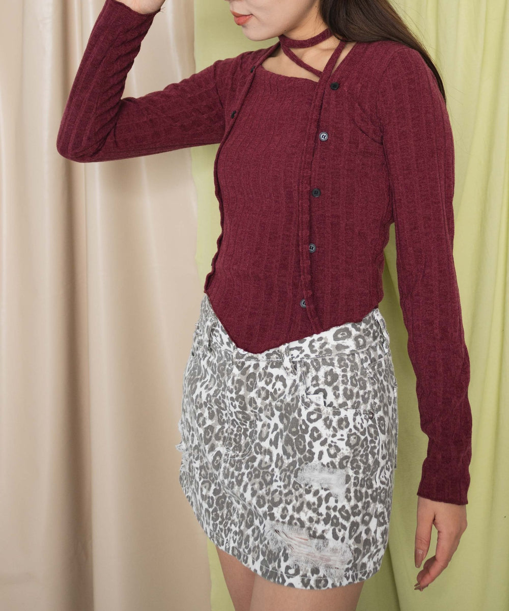 ワイン モデル：155cm F着用